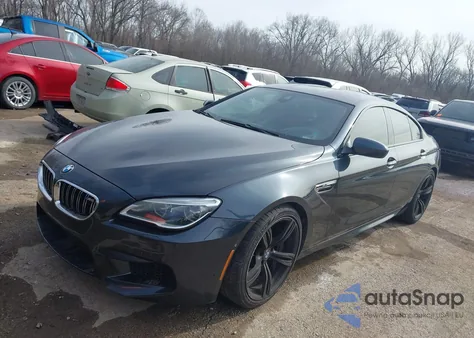 2017 BMW M6 Gran Coupe z USA, uszkodzony, nr VIN WBS6E9C3XHG437540